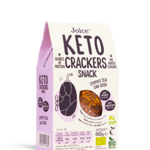 Keto Crackers Snack Chia Seeds