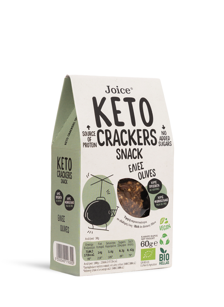 Keto Crackers Snack Olives